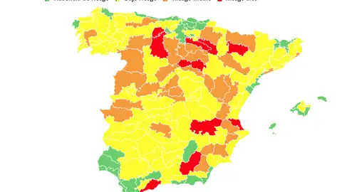 10 zonas en alerta roja por las altas temperaturas que pueden suponer un peligro para la salud 10 zonas en alerta roja por las altas temperaturas que pueden suponer un peligro para la salud