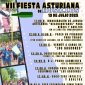 El pueblo de Husillos celebra este sábado 19 de julio la séptima edición de la Fiesta Asturiana