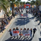 Movilización de la plataforma en Jacarilla Movilización de la plataforma en Jacarilla