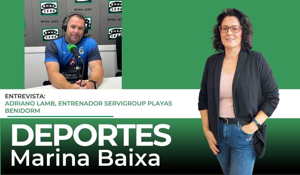 Entrevista Adriano Lamb, entrenador Servigroup Playas Benidorm Entrevista Adriano Lamb, entrenador Servigroup Playas Benidorm