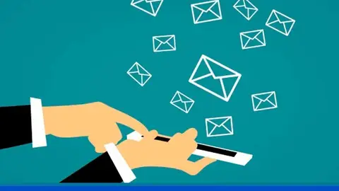 Imagen de archivo de email marketing. Imagen de archivo de email marketing.