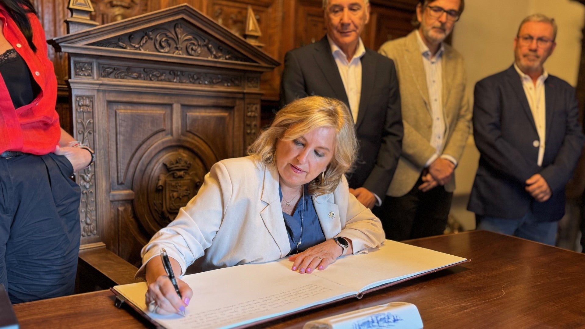 La rectora Rosa Bolea, partidaria de implantar nuevos grados en Huesca La rectora Rosa Bolea, partidaria de implantar nuevos grados en Huesca