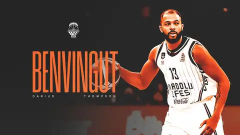 El exterior Darius Thompson, nuevo jugador del Valencia Basket El exterior Darius Thompson, nuevo jugador del Valencia Basket