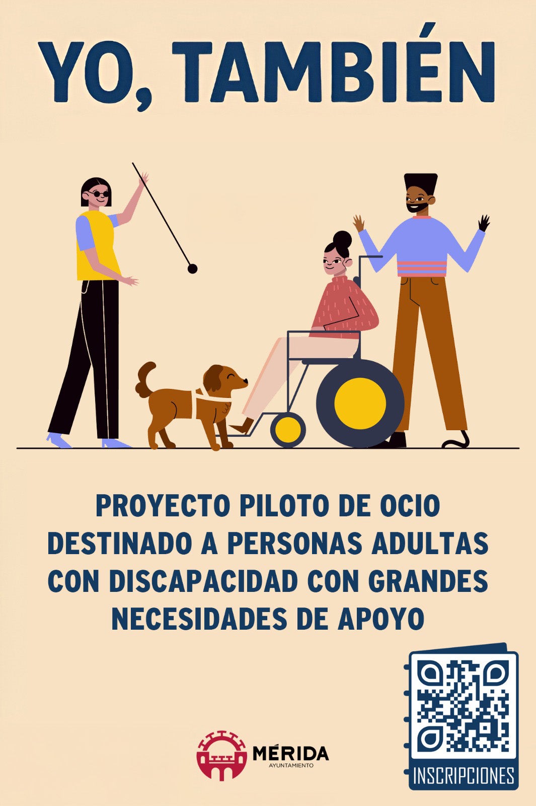 El proyecto piloto de ocio del ayuntamiento “Yo, También” presenta un un programa pionero en Extremadura destinado a personas adultas con discapacidad El proyecto piloto de ocio del ayuntamiento “Yo, También” presenta un un programa pionero en Extremadura destinado a personas adultas con discapacidad