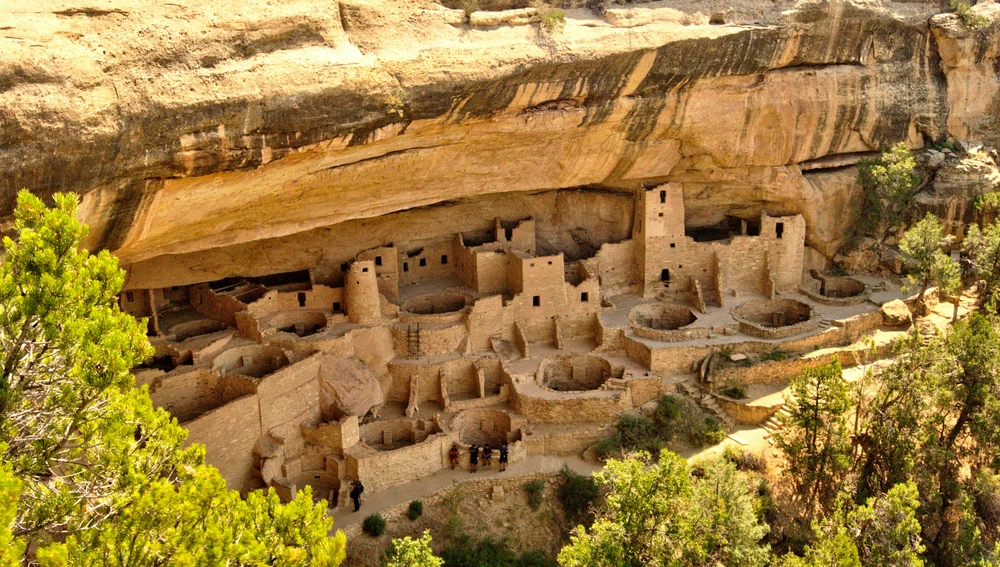 Cliff Palace, en Mesa Verde National Park Cliff Palace, en Mesa Verde National Park