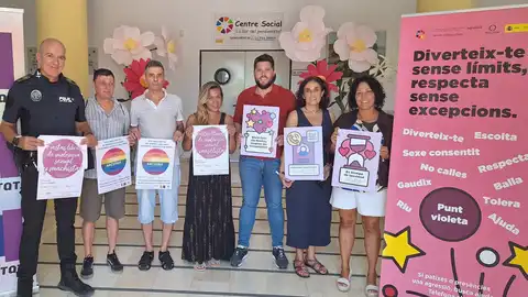 La Vila tendrá de nuevo un Punto Violeta y como novedad un Punto Arcoiris en las Fiestas de Moros y Cristianos La Vila tendrá de nuevo un Punto Violeta y como novedad un Punto Arcoiris en las Fiestas de Moros y Cristianos