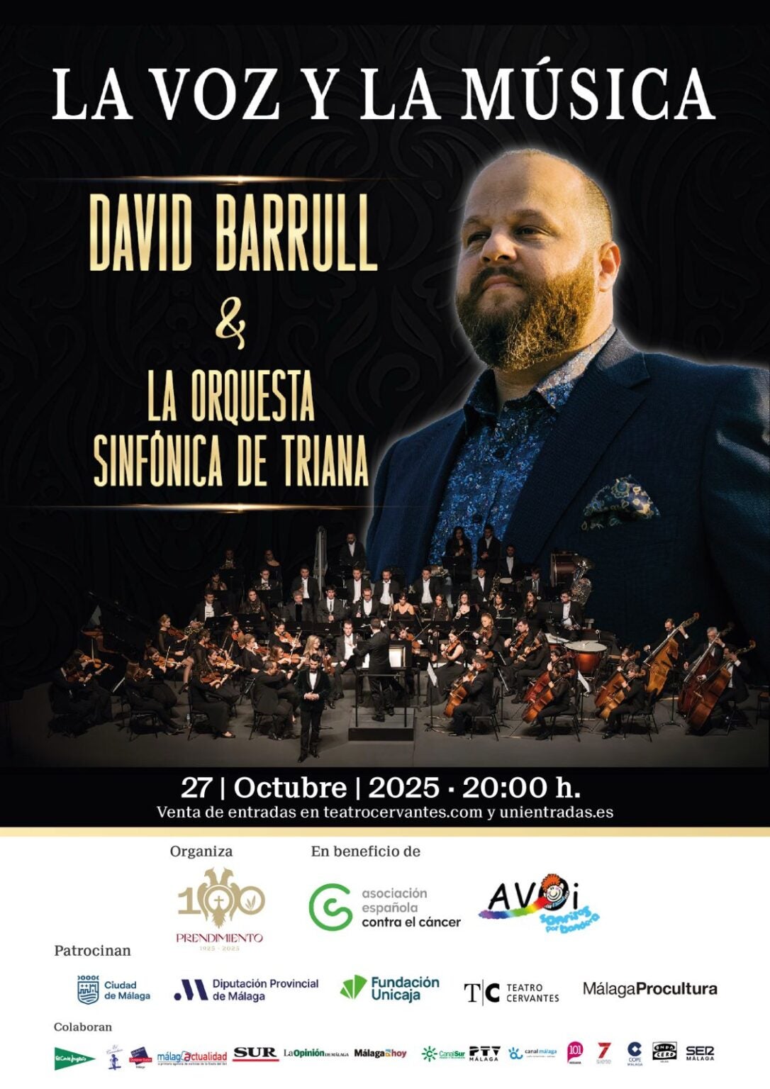 “La Voz y la Música” llegará al Teatro Cervantes “La Voz y la Música” llegará al Teatro Cervantes