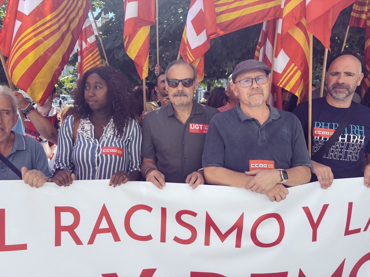 Los sindicatos aragoneses condenan los ataques xenófobos de Torre Pacheco Los sindicatos aragoneses condenan los ataques xenófobos de Torre Pacheco
