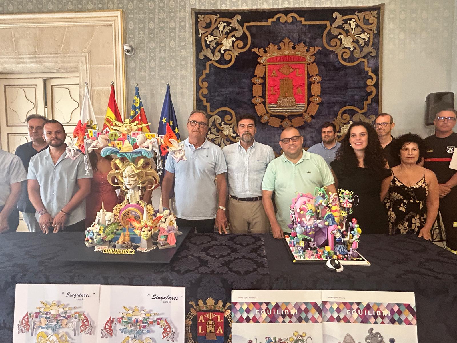 Pedro Espadero y Sergio Gómez volverán a plantar las Hogueras Oficiales en 2026 Pedro Espadero y Sergio Gómez volverán a plantar las Hogueras Oficiales en 2026