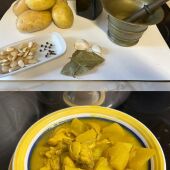 Guiso de patata con pollo