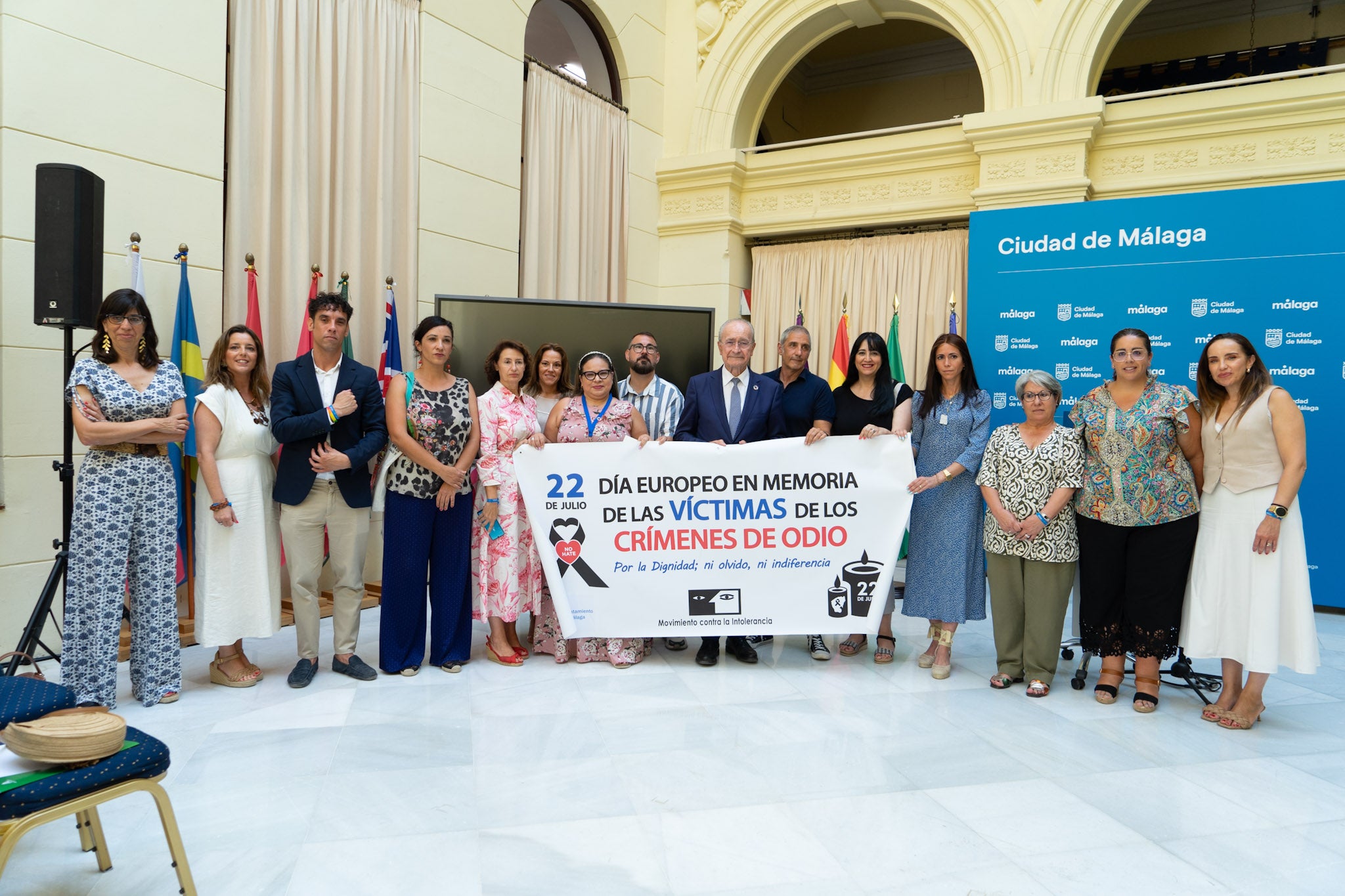 Lectura del manifiesto con motivo del Día Europeo de las Víctimas de los Crímenes de Odio. Lectura del manifiesto con motivo del Día Europeo de las Víctimas de los Crímenes de Odio.