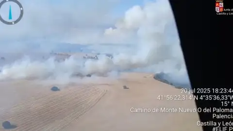 Incendio de Paredes de Monte .