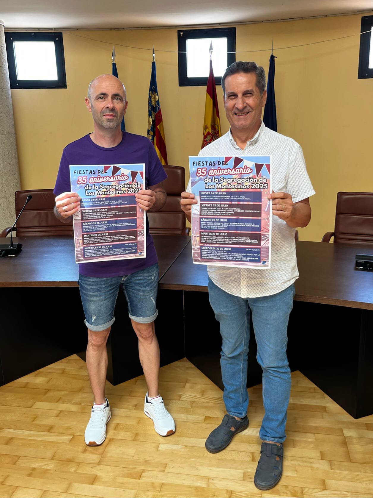 Los Montesinos celebra el 35 Aniversario de su segregación con actos de homenaje a su historia, crecimiento y convivencia Los Montesinos celebra el 35 Aniversario de su segregación con actos de homenaje a su historia, crecimiento y convivencia