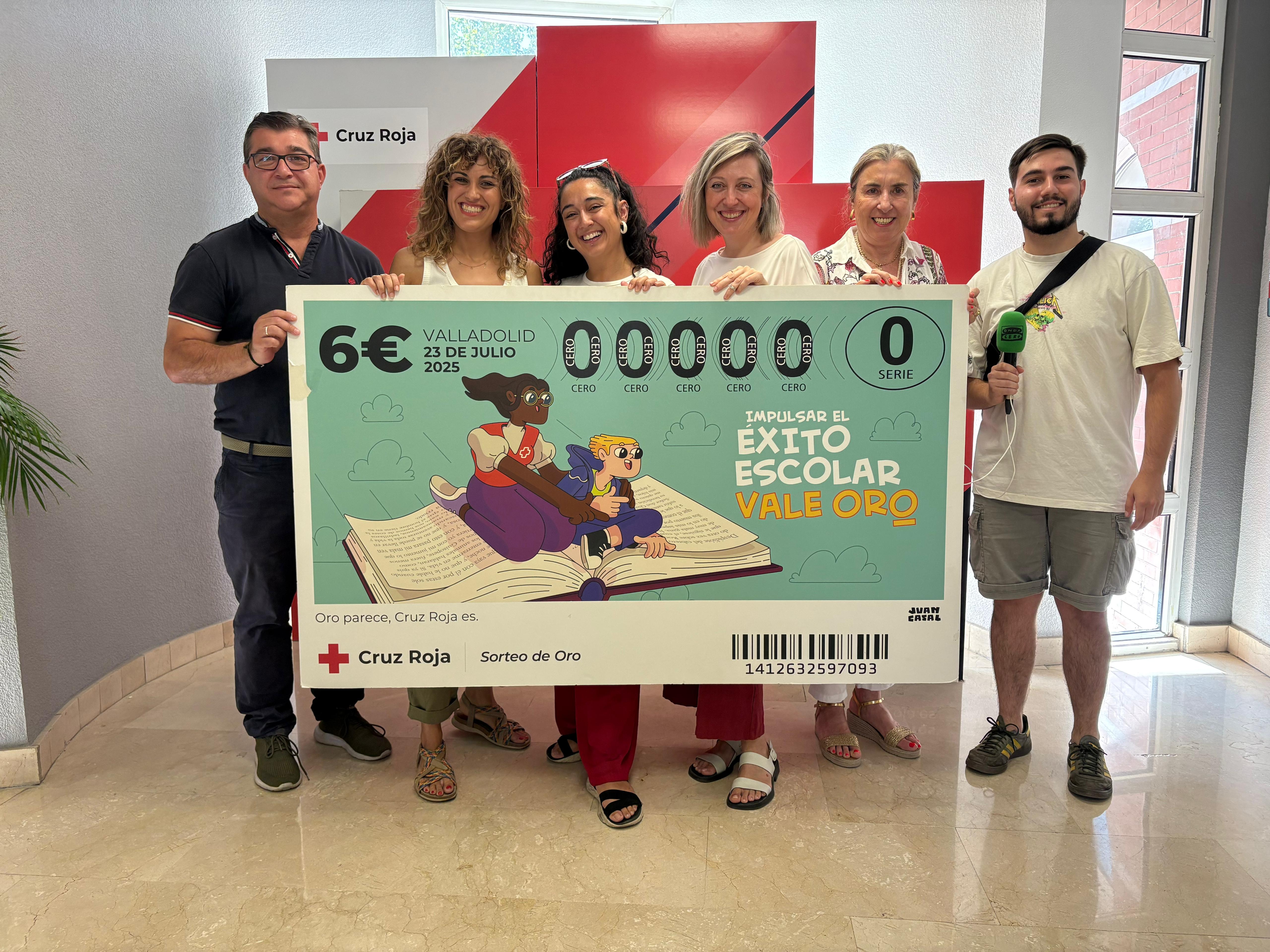 El Sorteo de Oro llega en el año en que Cruz Roja cumple su 155 aniversario en la ciudad del Pisuerga El Sorteo de Oro llega en el año en que Cruz Roja cumple su 155 aniversario en la ciudad del Pisuerga