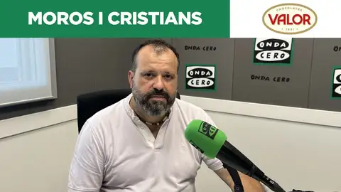 Eugenio Gómez Aperador, Rei Moro 2025 de la Companyia Negres. Eugenio Gómez Aperador, Rei Moro 2025 de la Companyia Negres.