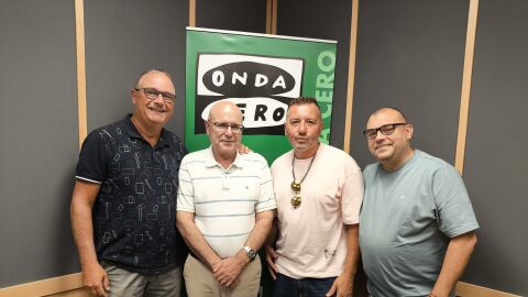 Pedro Espadero con Miguel Noguera y Sergio G&oacute;mez