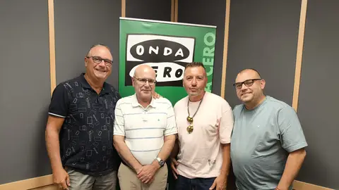 Pedro Espadero con Miguel Noguera y Sergio Gómez Pedro Espadero con Miguel Noguera y Sergio Gómez