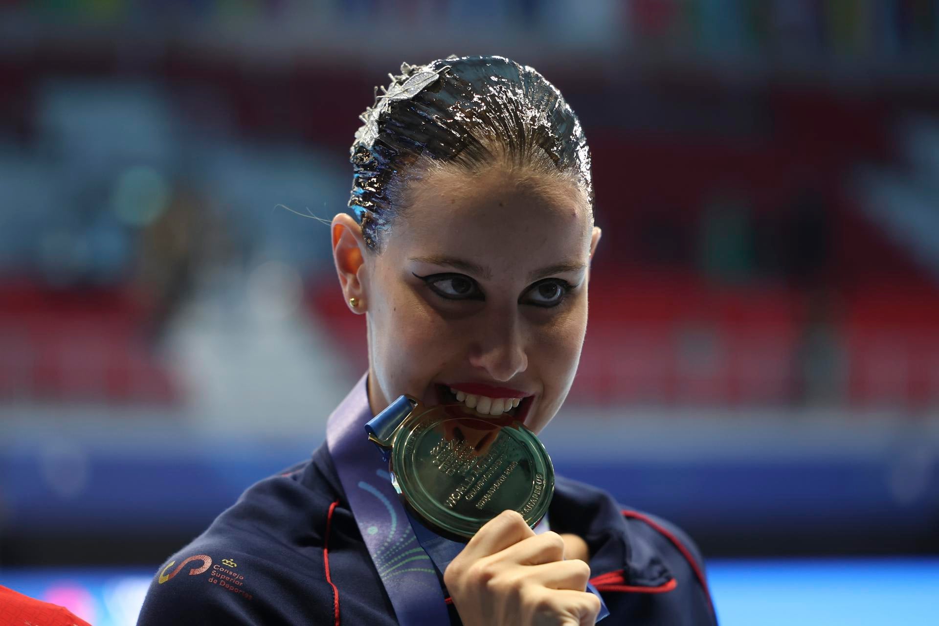 Iris Tió, campeona del mundo en solo libre: “De pequeña en mi habitación me imaginaba ganando el oro” Iris Tió, campeona del mundo en solo libre: “De pequeña en mi habitación me imaginaba ganando el oro”