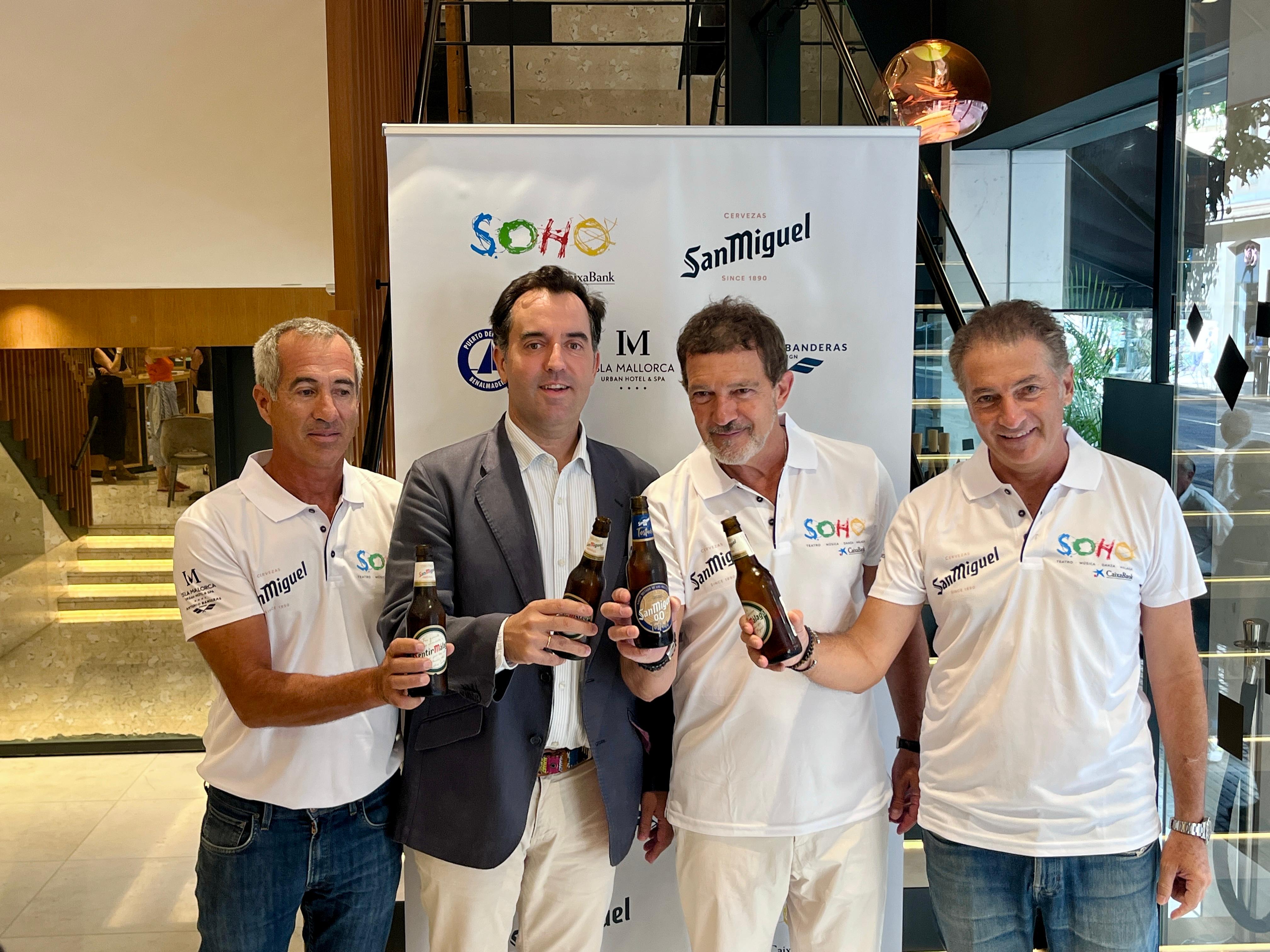 Javier Banderas y su tripulación vuelven a competir en aguas mediterráneas Javier Banderas y su tripulación vuelven a competir en aguas mediterráneas