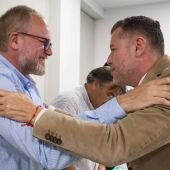 José Eduardo Ramírez (i) y Teodoro Sosa (d)