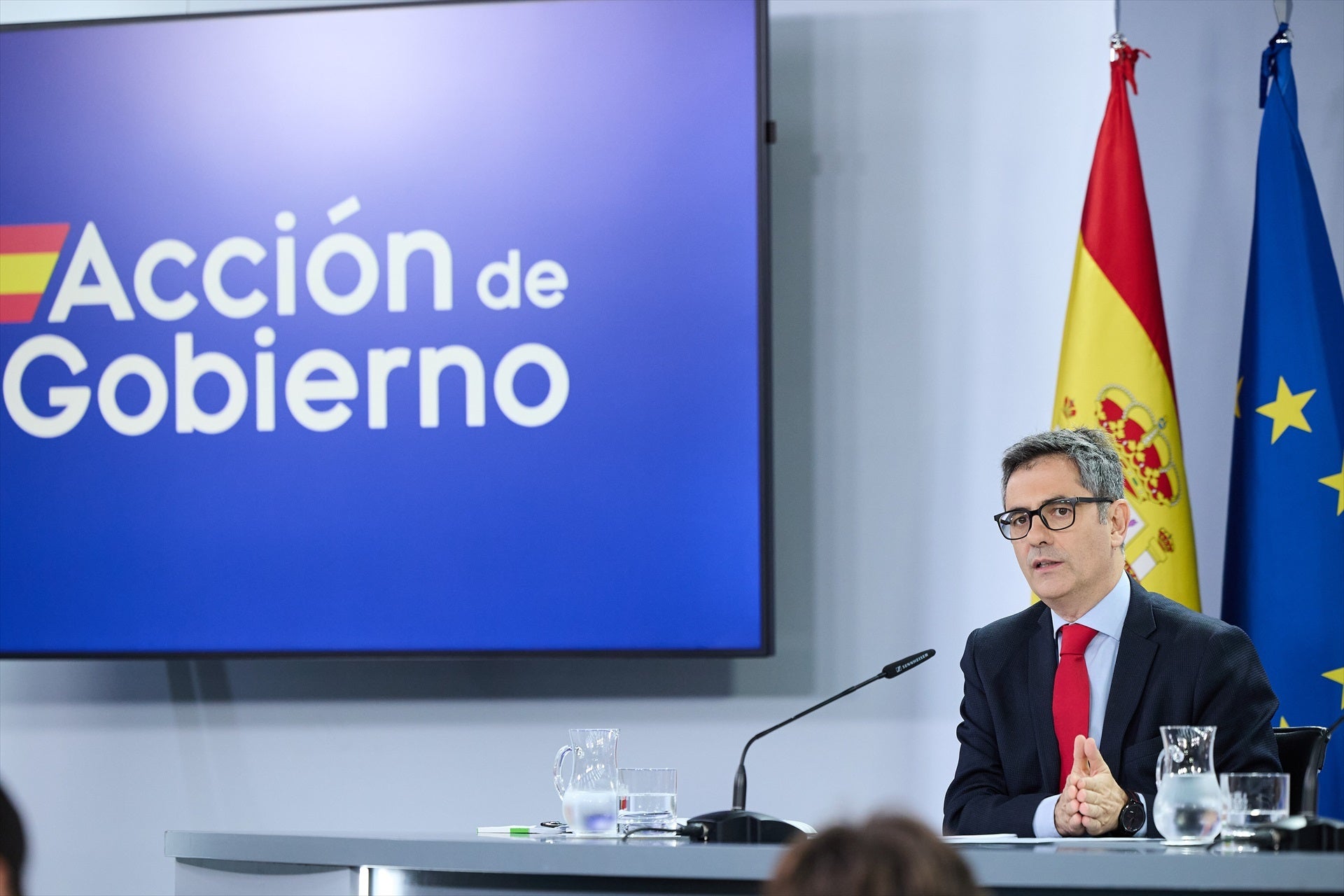 Bolaños se pronuncia sobre el caso Juana Rivas: "La imagen del niño llorando me ha dejado muy mal cuerpo" Bolaños se pronuncia sobre el caso Juana Rivas: "La imagen del niño llorando me ha dejado muy mal cuerpo"