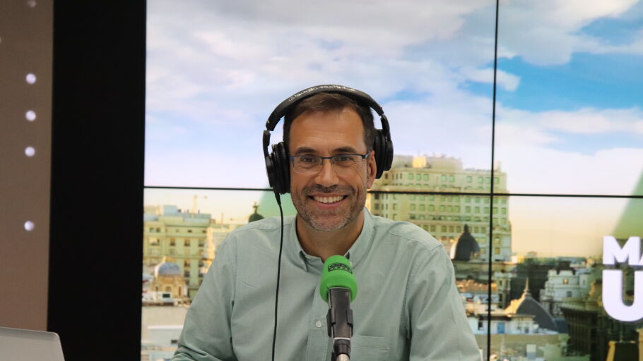 Miguel Ondarreta, presentador de M&aacute;s de uno