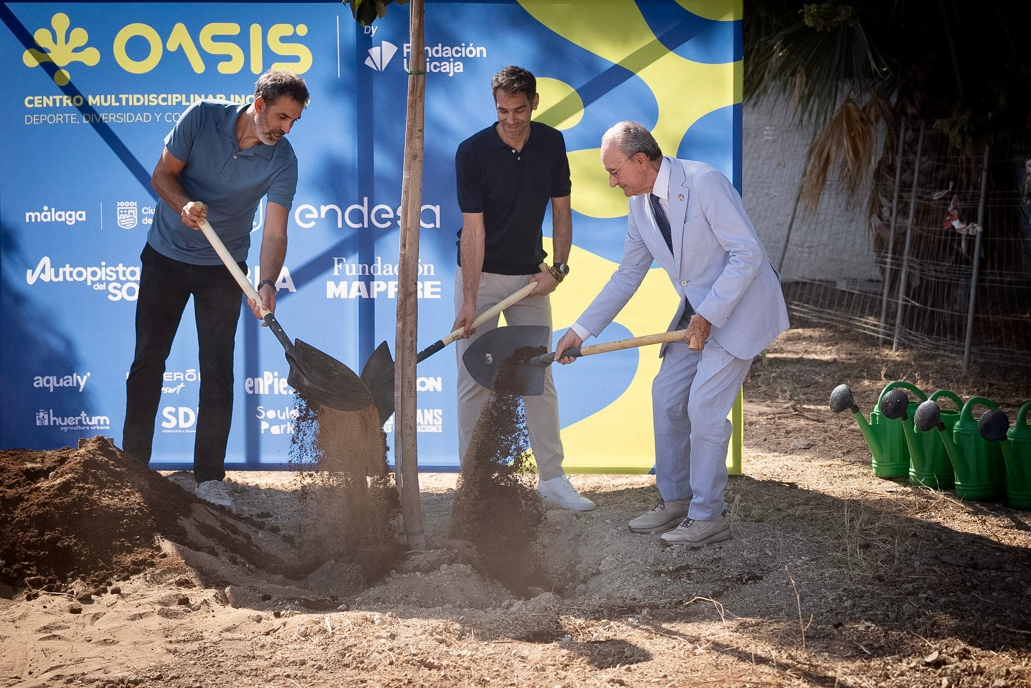 El Oasis de Berni y Calde, un paso hacia la apertura con el apoyo de la NBA El Oasis de Berni y Calde, un paso hacia la apertura con el apoyo de la NBA