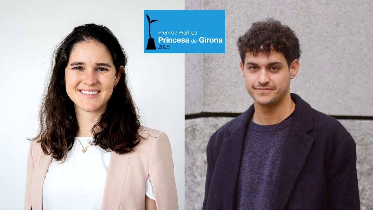 Manuel Bouzas y Valentina Agudelo, galardonados con los Premios Princesa de Girona 2025: "Es un reconocimiento a una generación que desafía lo establecido" Manuel Bouzas y Valentina Agudelo, galardonados con los Premios Princesa de Girona 2025: "Es un reconocimiento a una generación que desafía lo establecido"