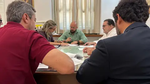 Reunión del PGOU en el Ayuntamiento de El Puerto Reunión del PGOU en el Ayuntamiento de El Puerto