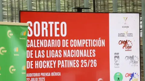 23-07-2025 Imagen del sorteo de competiciones nacionales de hockey sobre patines 23-07-2025 Imagen del sorteo de competiciones nacionales de hockey sobre patines