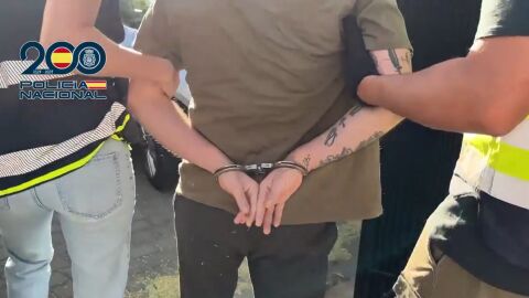Momento de la detenci&oacute;n de &Aacute;lvaro Pasqu&iacute;n Mora