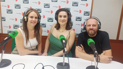 Elena Ala&ntilde;on, Elena Lorente y Jero Yugo 