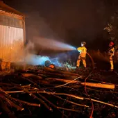 Un incendio en Ferreras activa las alertas hasta el nivel 2 de Infocal Un incendio en Ferreras activa las alertas hasta el nivel 2 de Infocal