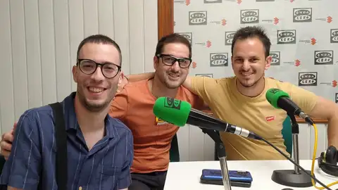 Alejandro Abellán, Fofo Pines y Moisés De la Rosa Alejandro Abellán, Fofo Pines y Moisés De la Rosa