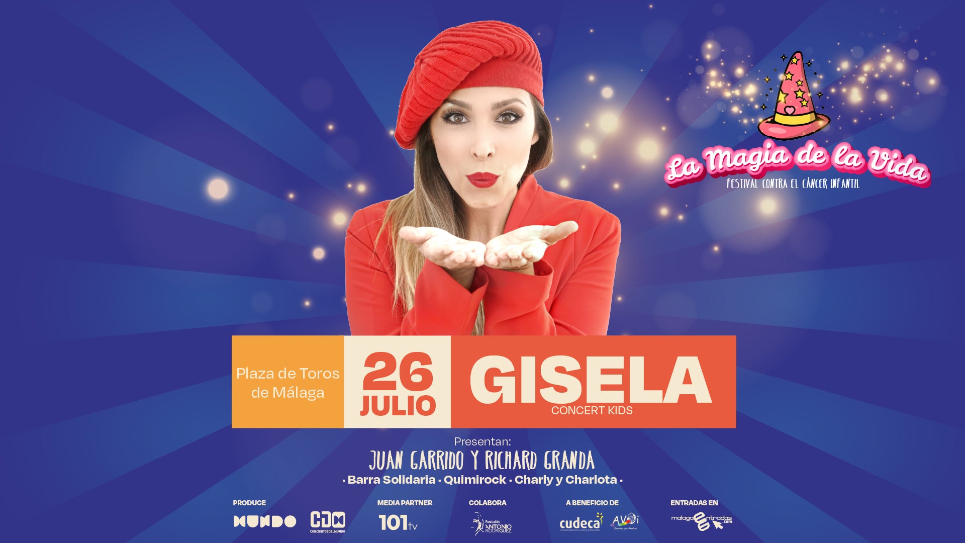 La Magia de la Vida llenará de solidaridad la Plaza de Toros de La Malagueta La Magia de la Vida llenará de solidaridad la Plaza de Toros de La Malagueta