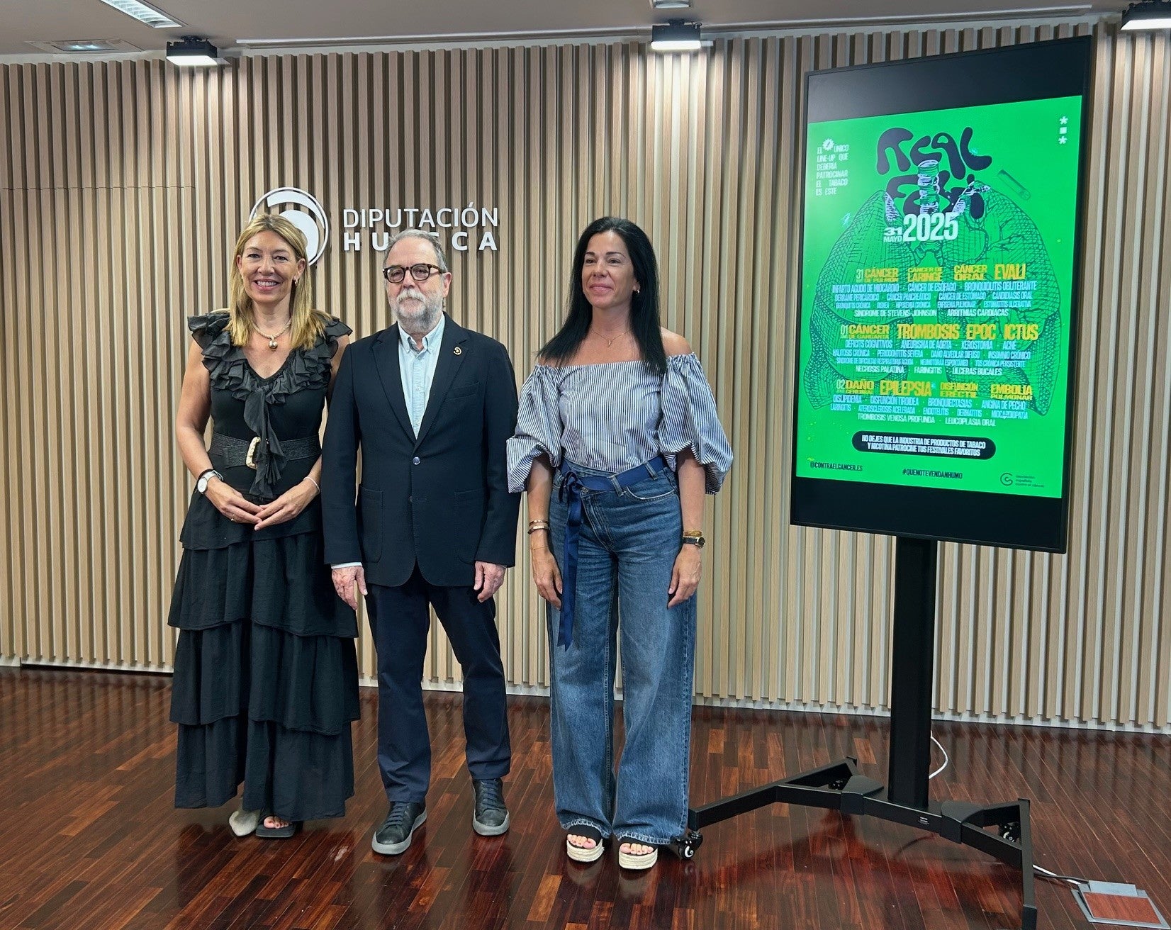 "Real Fest", el festival ficticio para advertir de los riesgos del tabaco entre los jóvenes "Real Fest", el festival ficticio para advertir de los riesgos del tabaco entre los jóvenes
