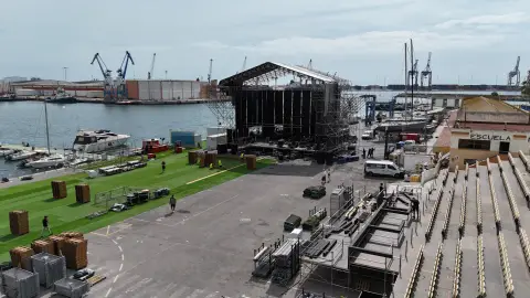 Preparación del Som Festival Preparación del Som Festival