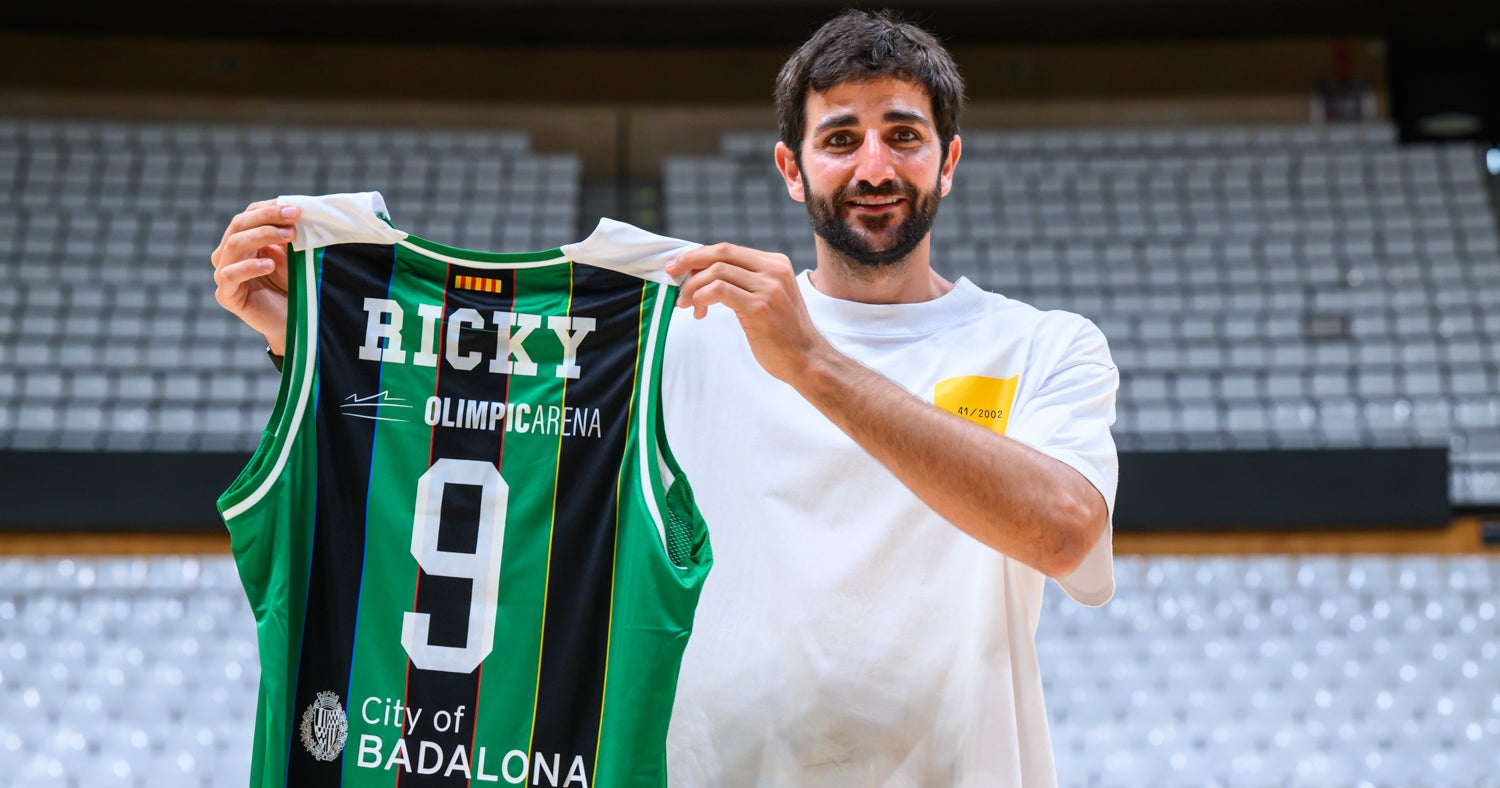 Ricky Rubio, presentado con el Joventut Badalona: "Vengo con una ilusión que no había sentido nunca" Ricky Rubio, presentado con el Joventut Badalona: "Vengo con una ilusión que no había sentido nunca"