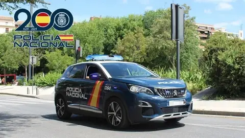 Coche de Policía Nacional en una imagen de archivo ONDA CERO ALMERIA