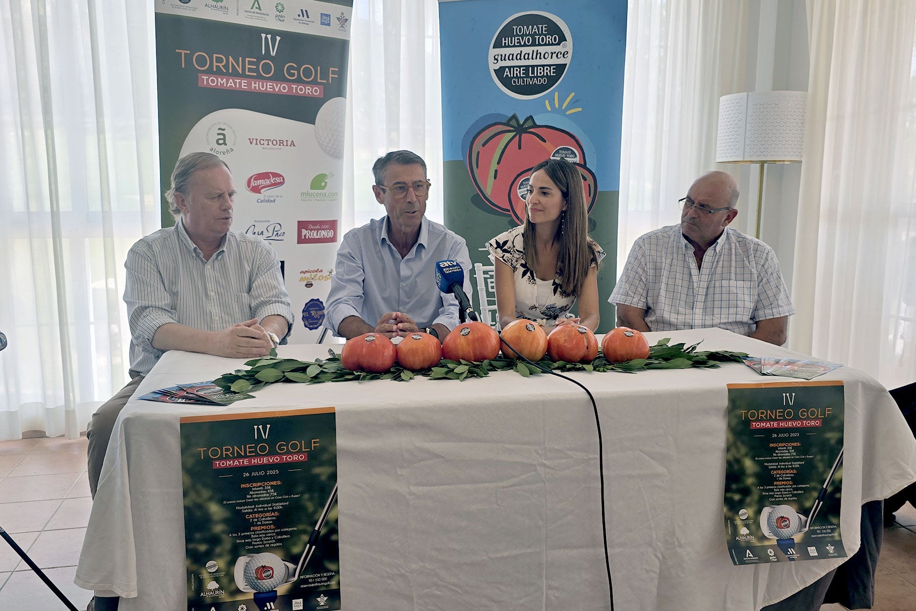 Presentado el IV Torneo de Golf Tomate Huevo Toro en Alhaurín Golf Presentado el IV Torneo de Golf Tomate Huevo Toro en Alhaurín Golf