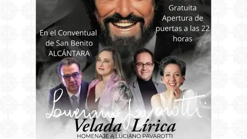 El Festival de Teatro Clásico de Alcántara arranca este sábado con La 'Velada Lírica' de Simona Pavarotti El Festival de Teatro Clásico de Alcántara arranca este sábado con La 'Velada Lírica' de Simona Pavarotti