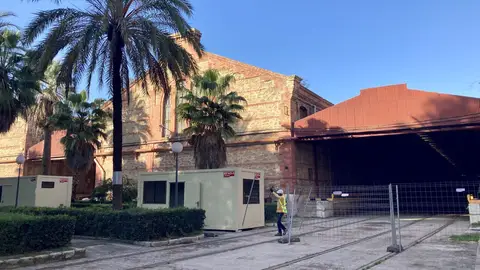 Los Antiguos Depósitos de Tabaco, en una foto de archivo Los Antiguos Depósitos de Tabaco, en una foto de archivo