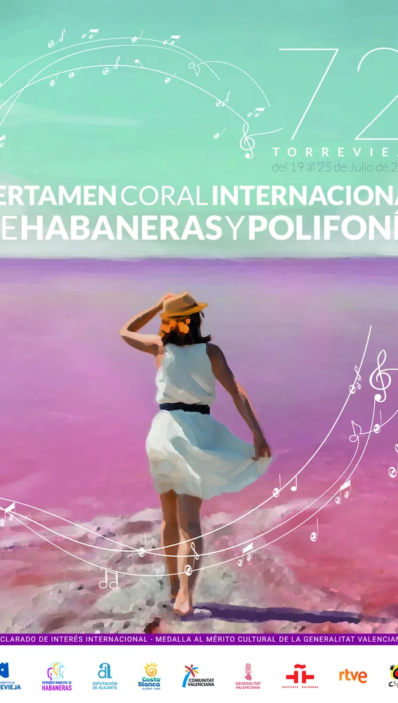Cartel del 72º Certamen Coral Internacional de Habaneras y Polifonía de Torrevieja (19-25 julio 2026) Cartel del 72º Certamen Coral Internacional de Habaneras y Polifonía de Torrevieja (19-25 julio 2026)