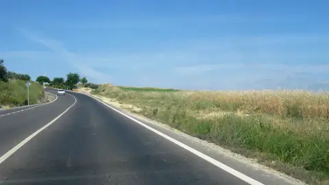 Archivo - Carretera A-8077 - ARCHIVO Archivo - Carretera A-8077 - ARCHIVO