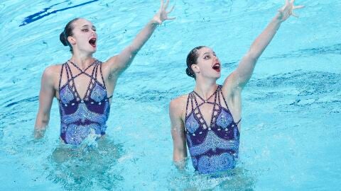 España hace historia en Singapur: Lilou Lluis e Iris Tió ganan el primer oro mundial en dúo libre España hace historia en Singapur: Lilou Lluis e Iris Tió ganan el primer oro mundial en dúo libre