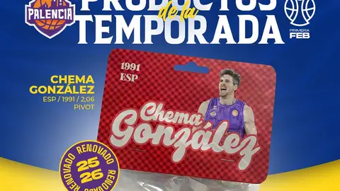 Chema González jugará su cuarta temporada en el Súper Agropal Palencia .