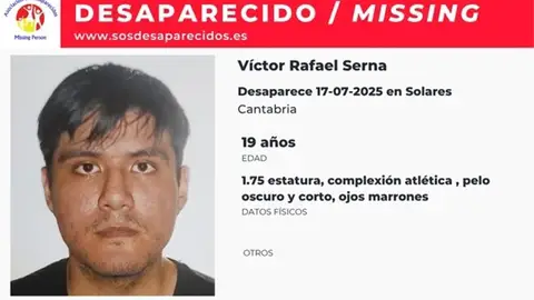 Localizado en Lérida el joven desaparecido cuando estaba de vacaciones en Cantabria Localizado en Lérida el joven desaparecido cuando estaba de vacaciones en Cantabria