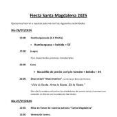 Fiestas Zamarramala La Magdalena