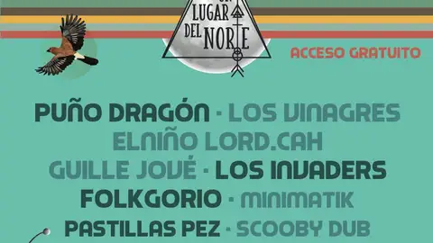 El festival “En un Lugar del Norte” desvela su cartel completo con la incorporación de Puño Dragón y una colaboración muy especial con Pastas y Hojaldres Uko .