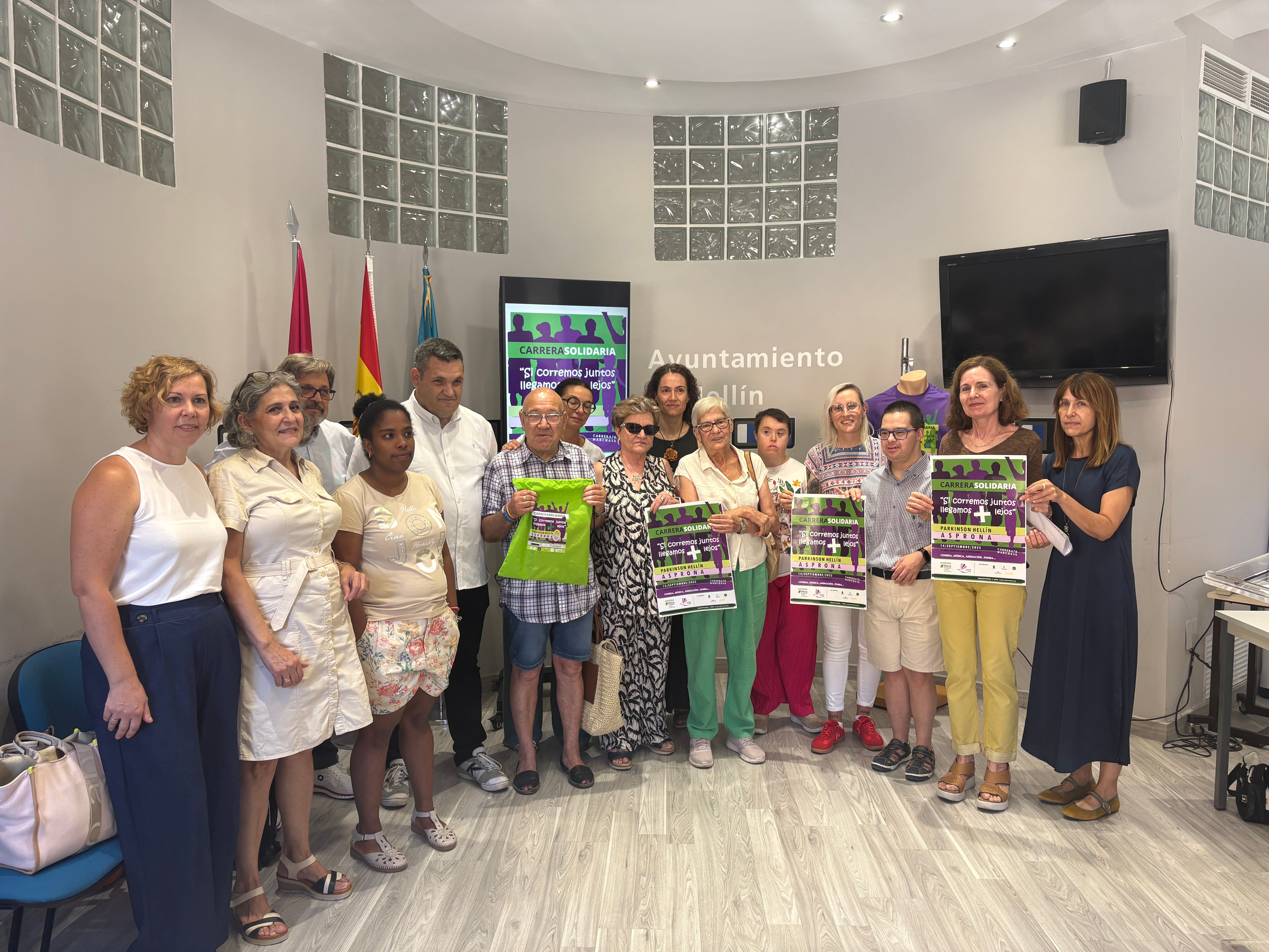 Se realizará por primera vez en Hellín la Carrera Solidaria a beneficio de ASPRONA y Parkinson Se realizará por primera vez en Hellín la Carrera Solidaria a beneficio de ASPRONA y Parkinson